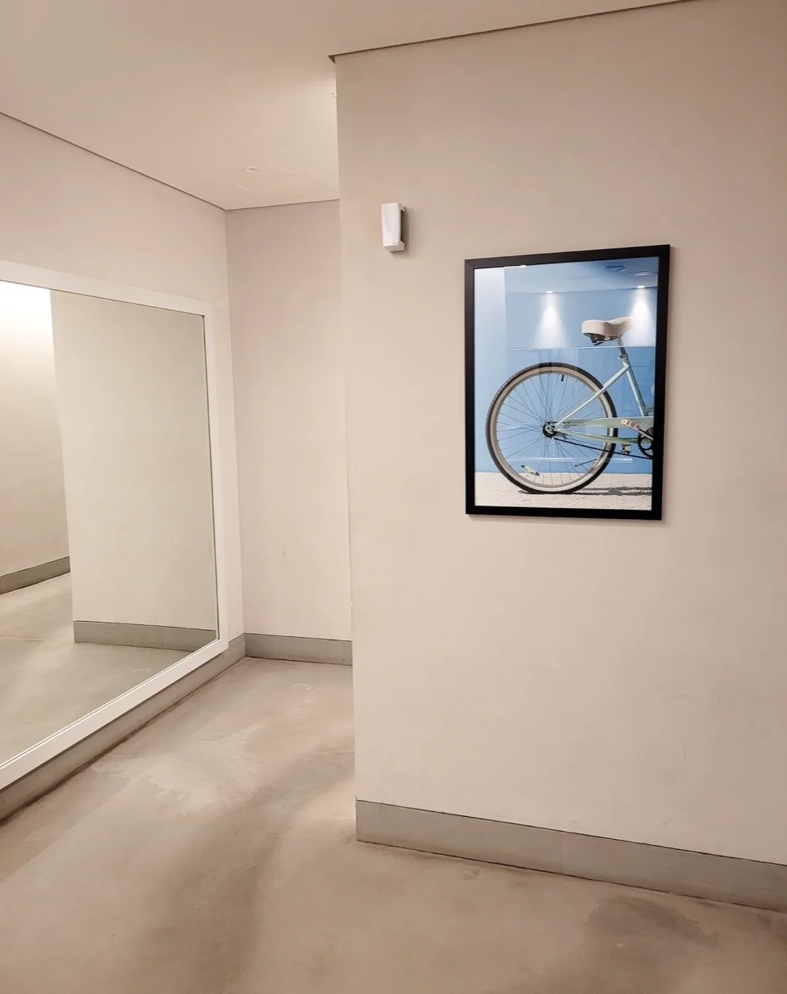 Seamless floor and wall finishes