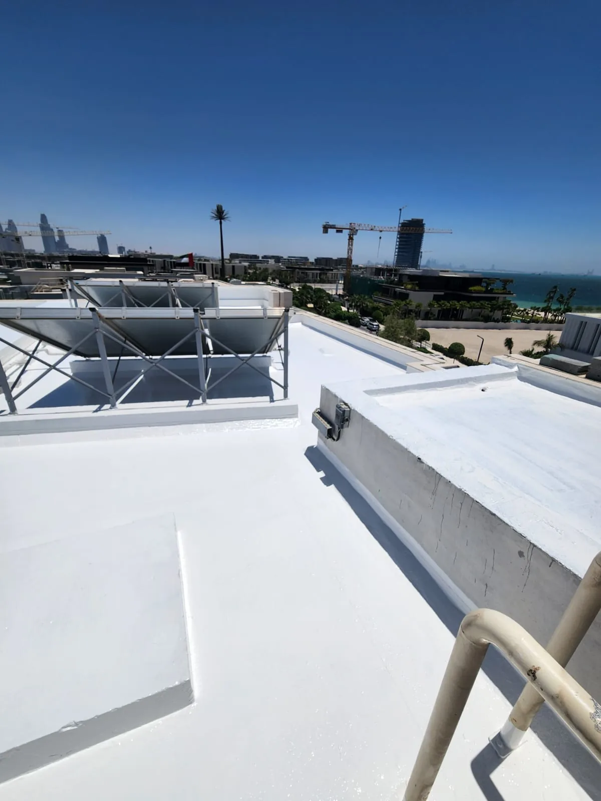 DINWORX completed roof waterproofing in Dubai