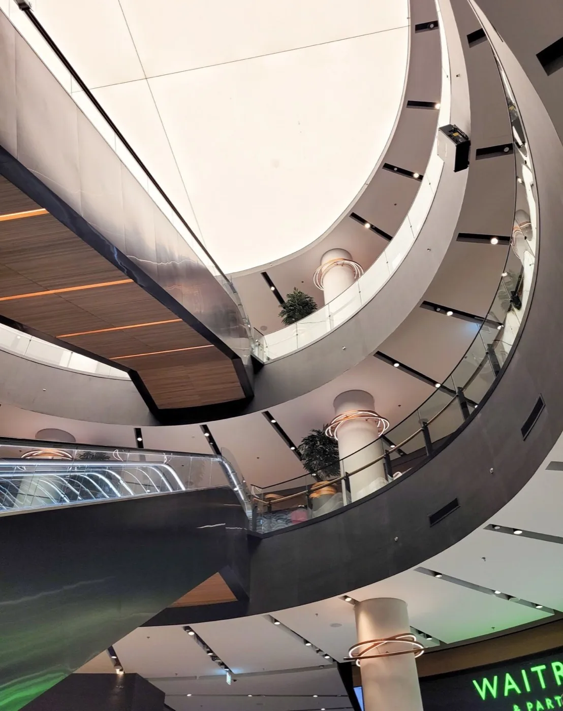 DINWORX decorative surfaces in a multi-level UAE interior